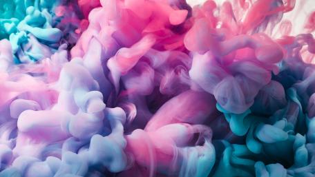 Colorful Smoke Explosion wallpaper