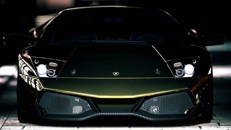 Sleek Elegance of the Lamborghini Murciélago wallpaper