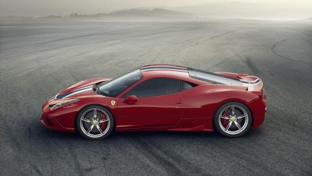Sleek Elegance of the Ferrari 458 Speciale wallpaper
