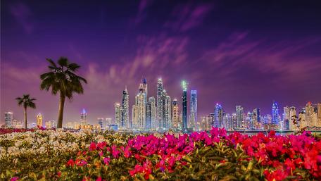 Dubai skyline wallpaper