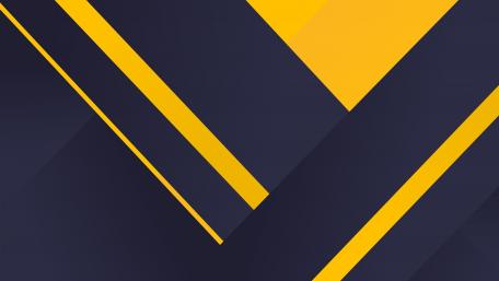 Bold Geometric Contrasts in Yellow and Black wallpaper