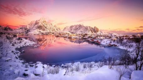 Reine, Lofoten Island, Nordland wallpaper