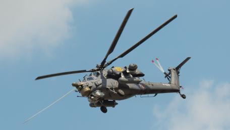 Powerful Mil Mi-28 Helicopter in Action wallpaper