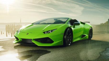 Stunning Lamborghini Huracan EVO RWD Spyder Wallpaper wallpaper