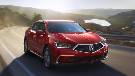 Sleek and Powerful Acura RLX Sport Hybrid Wallpaper wallpaper