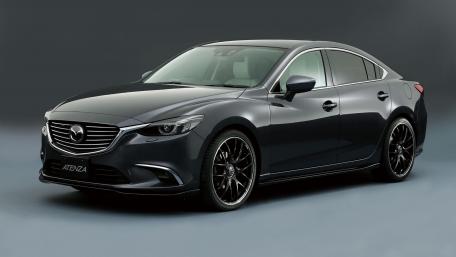 Sleek Mazda Atenza in Modern Design wallpaper