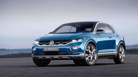 Sleek Design of Volkswagen T-Roc Car Wallpaper wallpaper