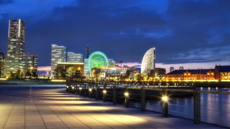 Yokohama Port wallpaper