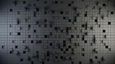 Geometric Depths in Grey wallpaper