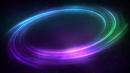 Neon spiral wallpaper
