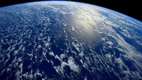 Majestic View of Earth from Space wallpaper
