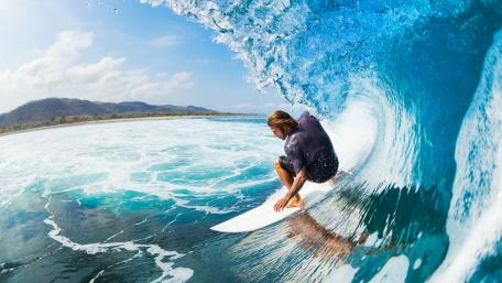 Epic Surfing Action Captured in Stunning Detail wallpaper
