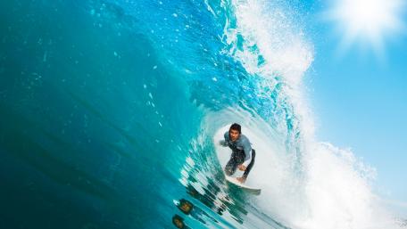 Ride the Waves of Adventure and Freedom wallpaper