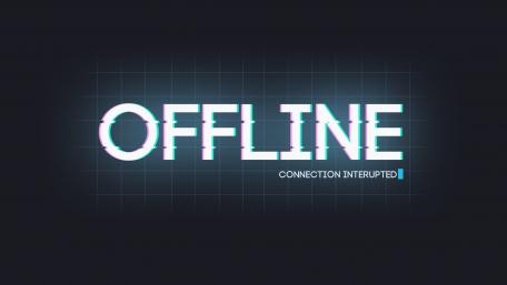 Connection interupted wallpaper
