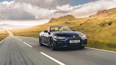 Sleek Freedom on the Open Road wallpaper