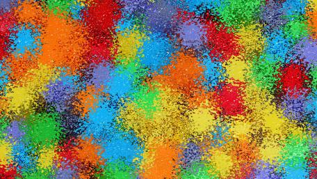 Vibrant Swirls of Colorfulness wallpaper