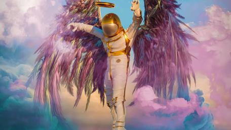 Astronaut guardian wallpaper