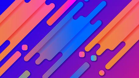 Vibrant Abstract Layers in 4K wallpaper