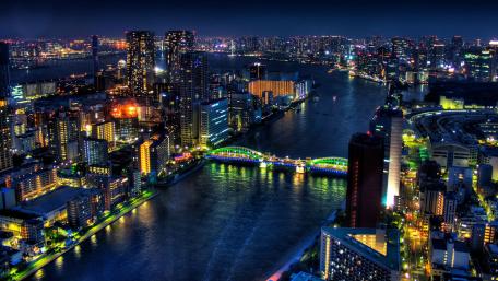 Sumida River, Tokyo wallpaper