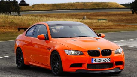 Vibrant BMW M3 Captured in Motion wallpaper