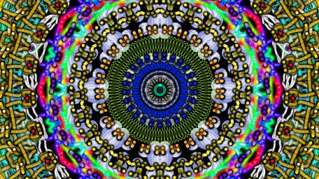 Vibrant Kaleidoscope of Colors and Patterns wallpaper