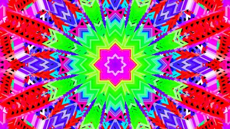 Vibrant Abstract Kaleidoscope of Colors wallpaper