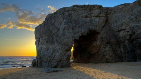 Port Blanc Arch wallpaper