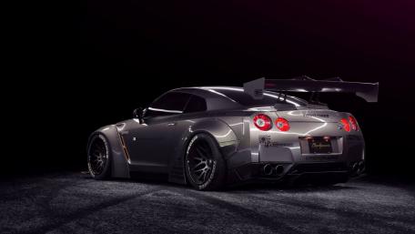 Nissan GT-R Liberty Walk in the Shadows wallpaper
