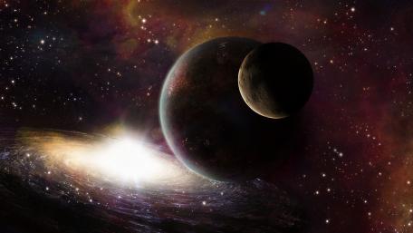 Celestial Wonders of a Distant Galaxy wallpaper