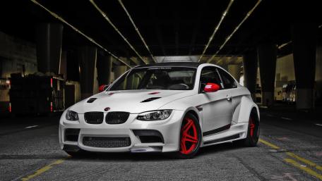 Sleek BMW M3 in Urban Setting wallpaper