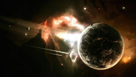 Cosmic Wonders of Space Art wallpaper