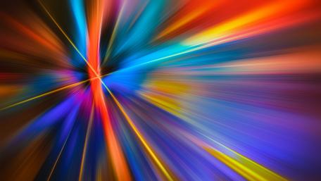 Vibrant Explosion of Colors in Motion wallpaper