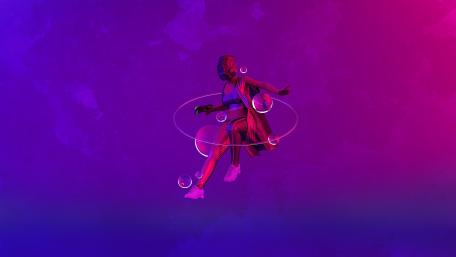 Neon Fantasy - A Journey Through Synthwave wallpaper