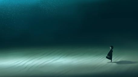 Lost in Ocean Abyss wallpaper