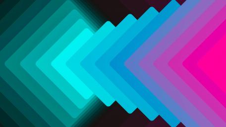 Vibrant Geometric Progression wallpaper