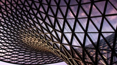 Intricate Architectonic Beauty Above Us wallpaper