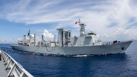 PLAN Comprehensive Supply Ship 889 wallpaper