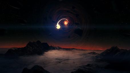 Ethereal Gateway to the Unknown World wallpaper