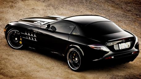 Sleek Elegance of the Mercedes-Benz SLR wallpaper
