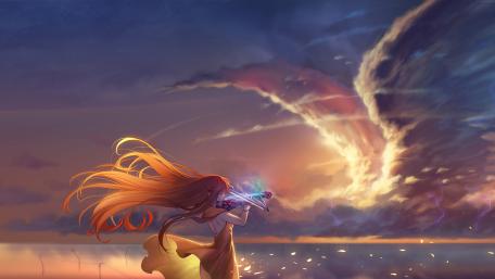 Serenade of the Twilight Skies wallpaper