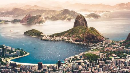 Guanabara Bay & Sugarloaf Mountain, Rio De Janeiro wallpaper