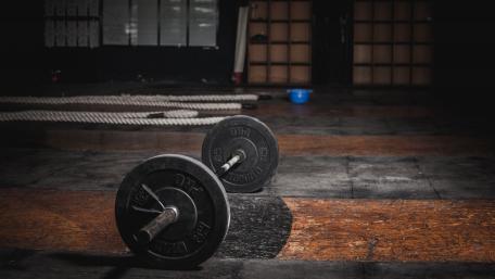 Weight Training Equipment in Action wallpaper