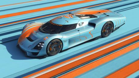 Porsche Vision 908 - Gulf Edition wallpaper