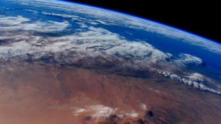 Exquisite View of Earth from Space wallpaper