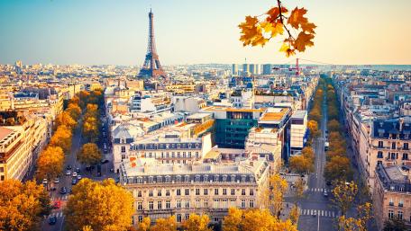 Paris view wallpaper