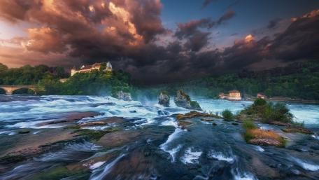 Rhine Falls wallpaper