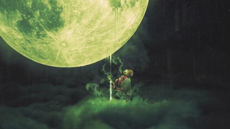 Enigmatic Moonlit Dreams wallpaper