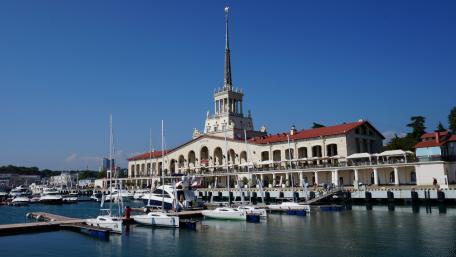 Port of Sochi wallpaper