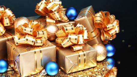 Festive Gifts for a Merry Christmas wallpaper