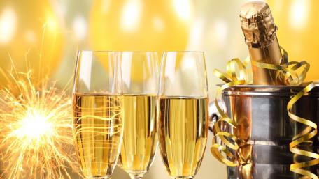 Cheers to a Prosperous New Year Celebration! wallpaper